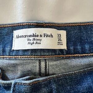 Abercrombie & Fitch Blue Skinny Jeans